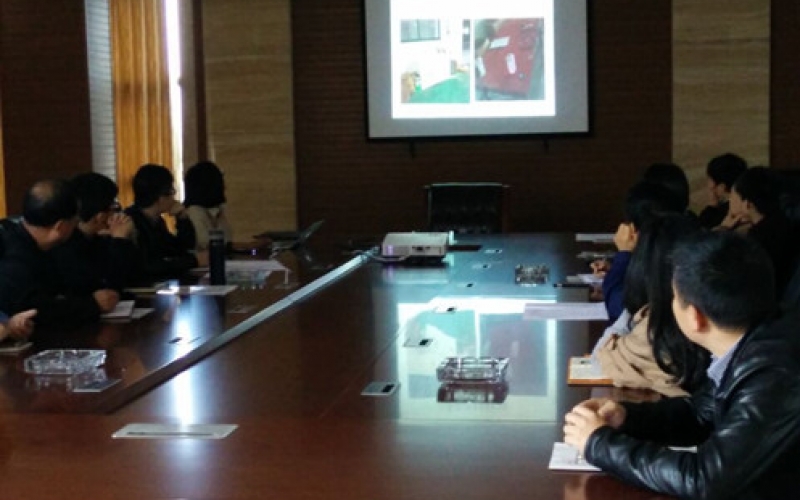 长兴三化有关现场管理改善交流的网络会议在铁鹰进行(2015年10月30日)