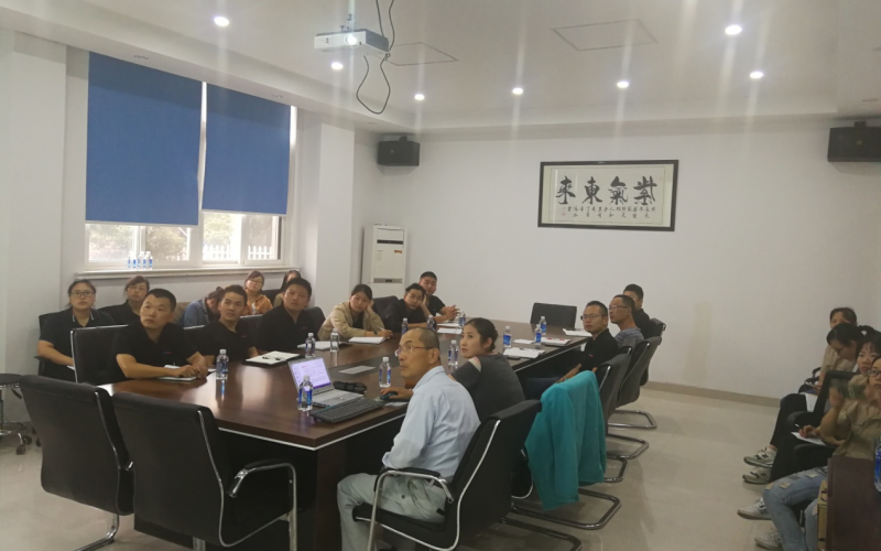 日本精细化管理专家10月赴长兴明旺开展标准化作业培训一(2019年10月11日)