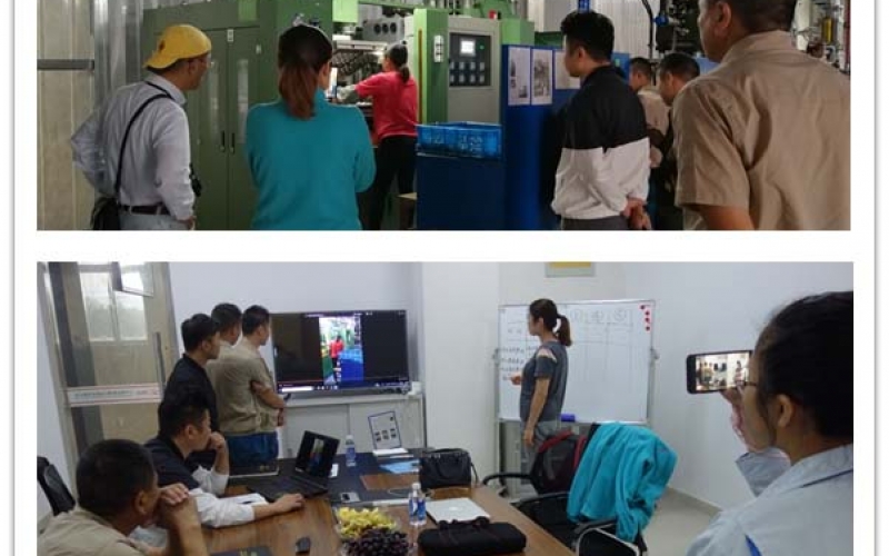 日本精细化管理专家10月赴长兴明旺开展标准化作业培训二(2019年10月12日)