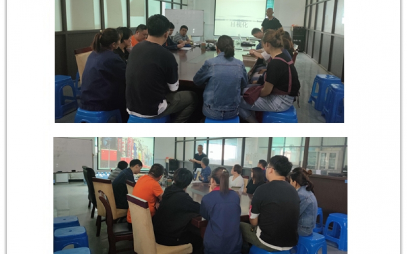 湖州德卡斯电子有限公司开展目视化管理培训(2021年05月18日)
